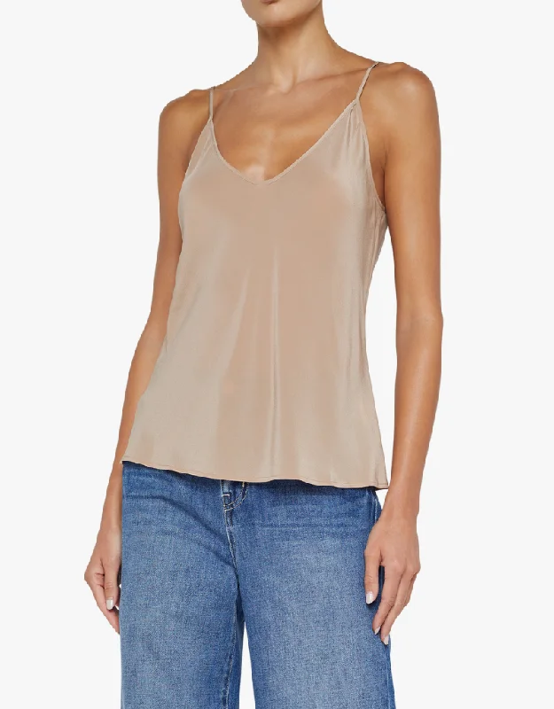  Chic Clothing For WomenL'agence Lexi Satin Camisole in Cappuccino