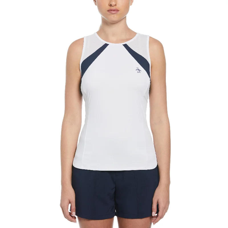  Women's Professional OutfitWomen's Color Block Tennis Tank