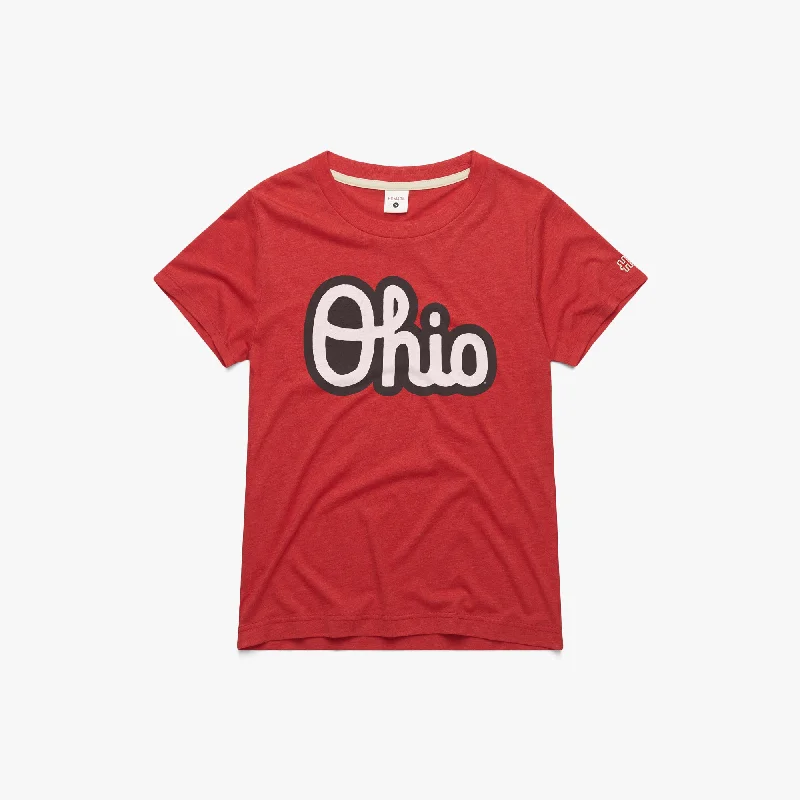  Women's Clothes And ApparelWomen's Script Ohio Outline