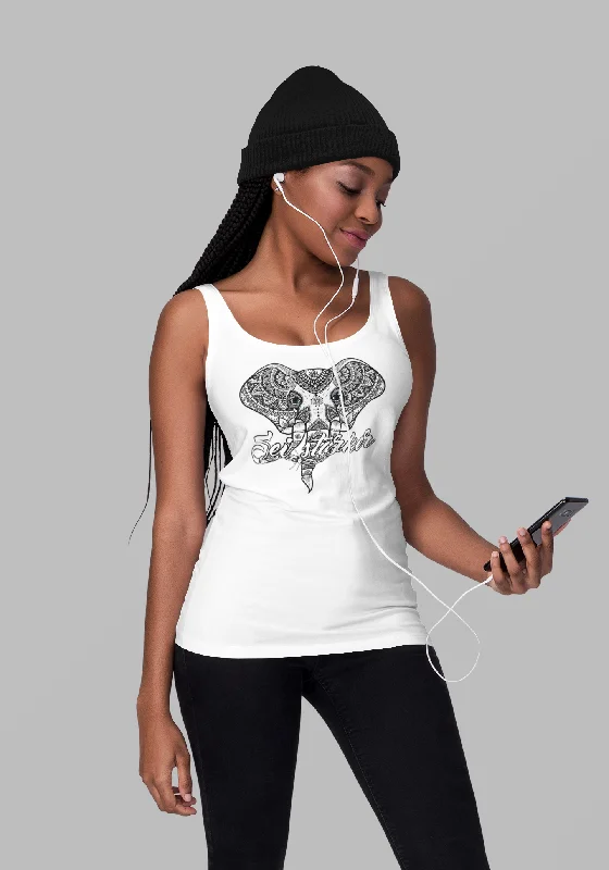  Women's Wedding ApparelTanktop Bio - Mandala Elefant -