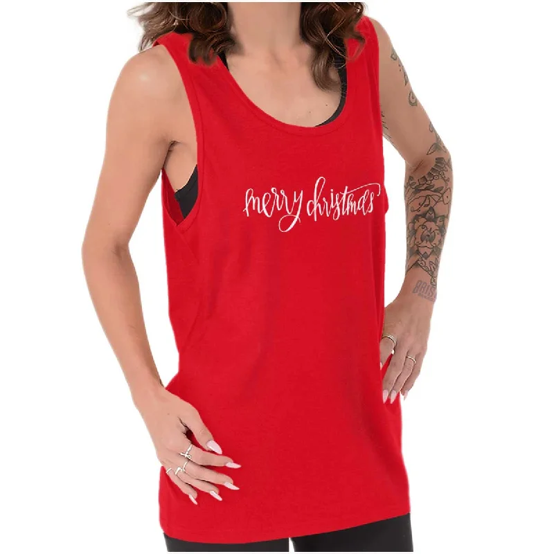  Vintage Style DealsMerry Christmas Tank Top