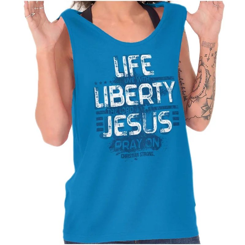  Women's Clothing And Garments SetsLive Liberty Tank Top