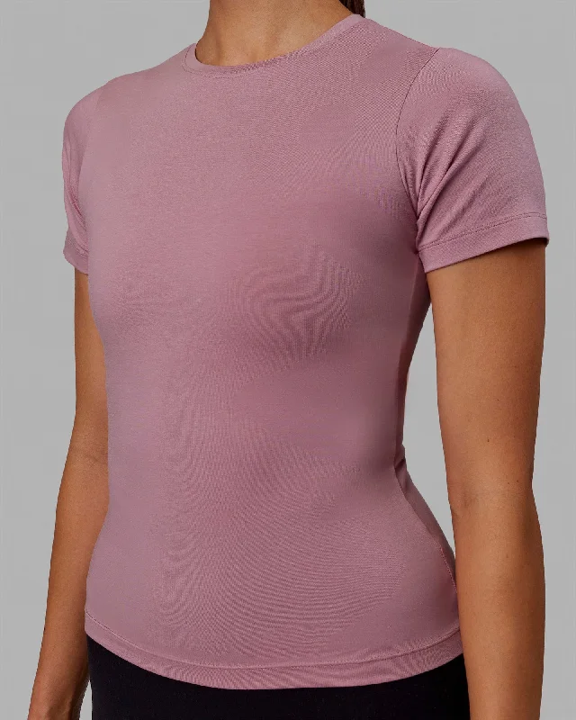  Women's Clothing For Outdoor EventsCharge PimaFLX-Lite Fitted Tee - Cosmetic Pink