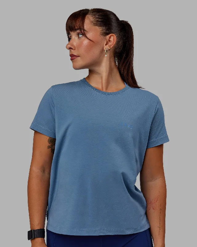  New Season Fashion Preview SaleDeluxe PimaFLX Tee - Elemental Blue