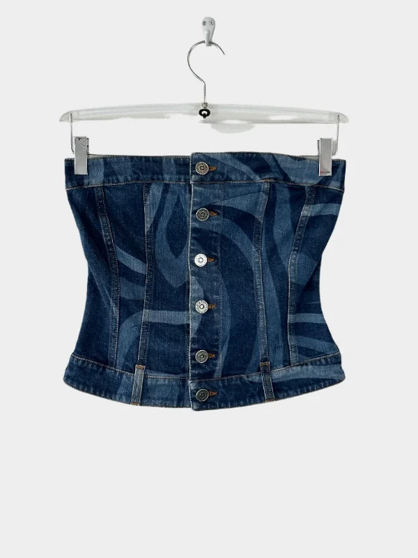  Women's Travel ApparelDenim Top