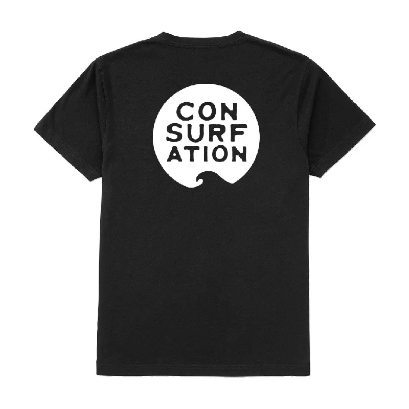  Seasonal PicksCon-surf-ation Black Tee