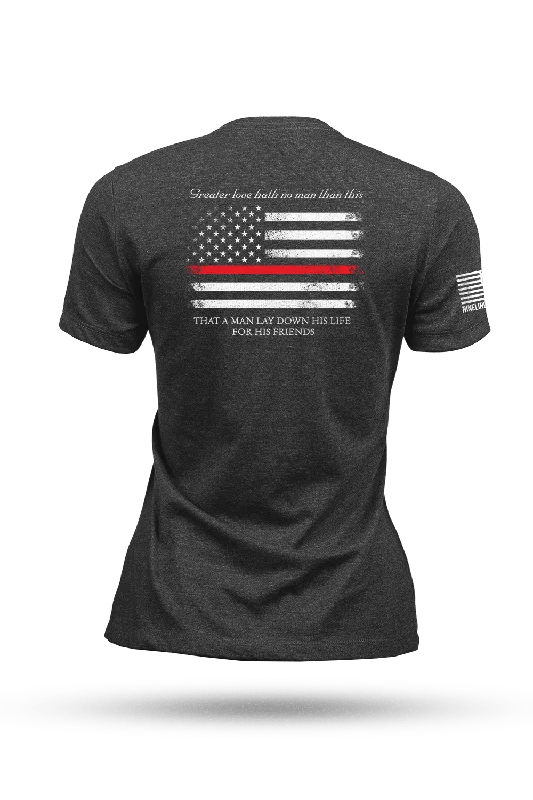  Women's Festive AttireThin Red Line - Women's T-Shirt