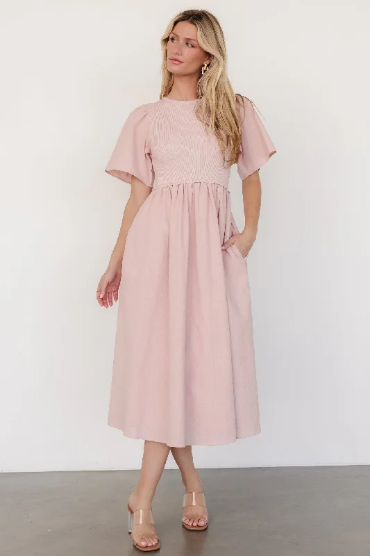  Women's Outdoor AttireCici Sweater Dress | Dusty Rose