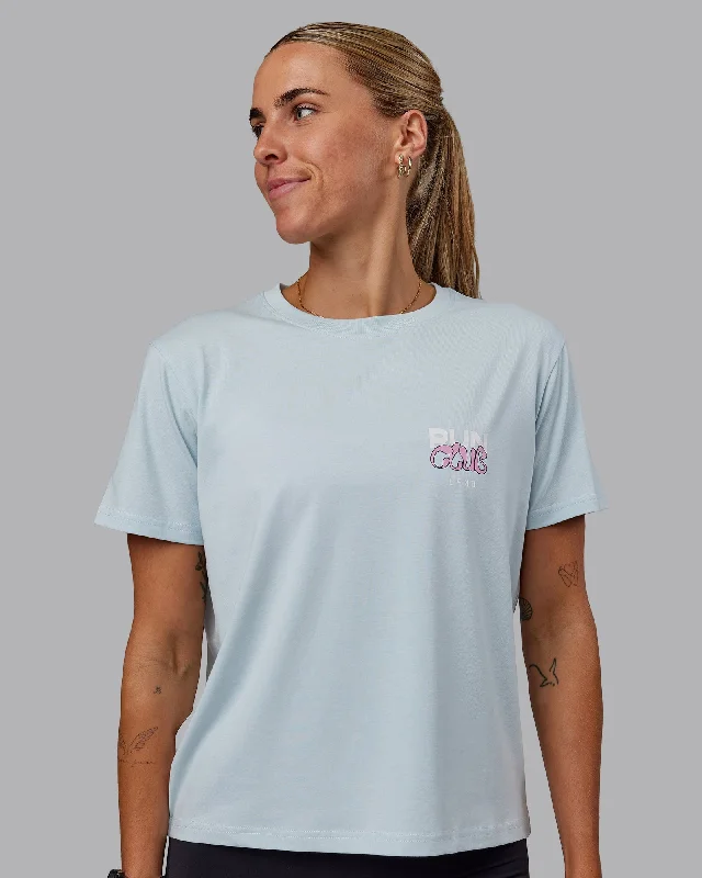  Women's Transitional GarmentsGone Running FLXCotton Tee - Skyride-Bubblegum