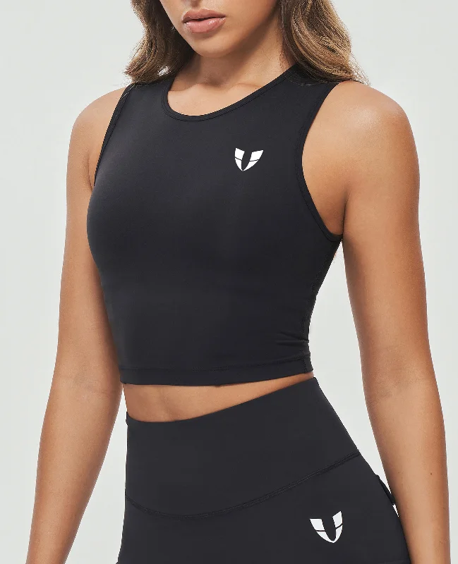  Vintage-Inspired Style OffersSeamless Athletic Tank - Black