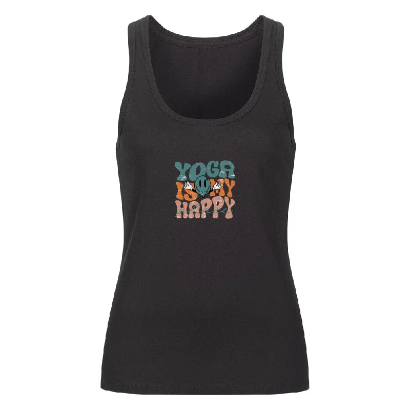  Sophisticated Street Style OffersPremium Organic Tanktop | Yoga is my Happy Place