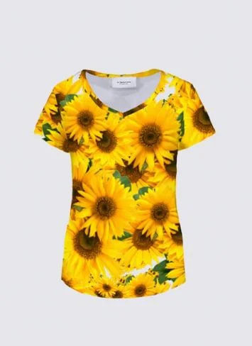  Women's Night-Out OutfitTRP Floral Print 04 Designer Nadia T-shirt