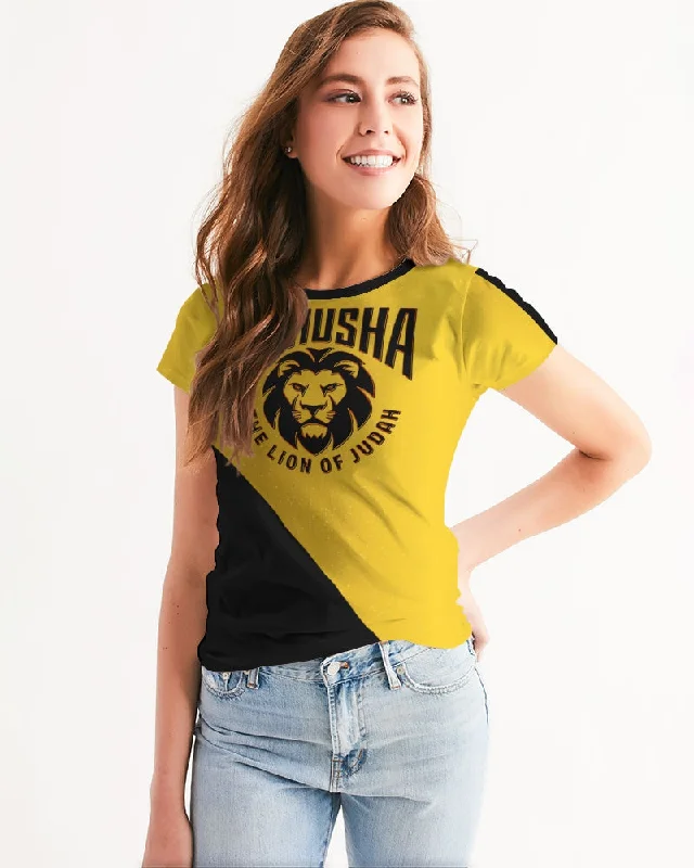  Luxury Women's ClothesYahusha-The Lion of Judah 02-02 Ladies Designer T-shirt