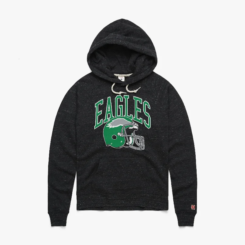  Formal Garments For WomenWomen's Philadelphia Eagles Helmet Retro Hoodie