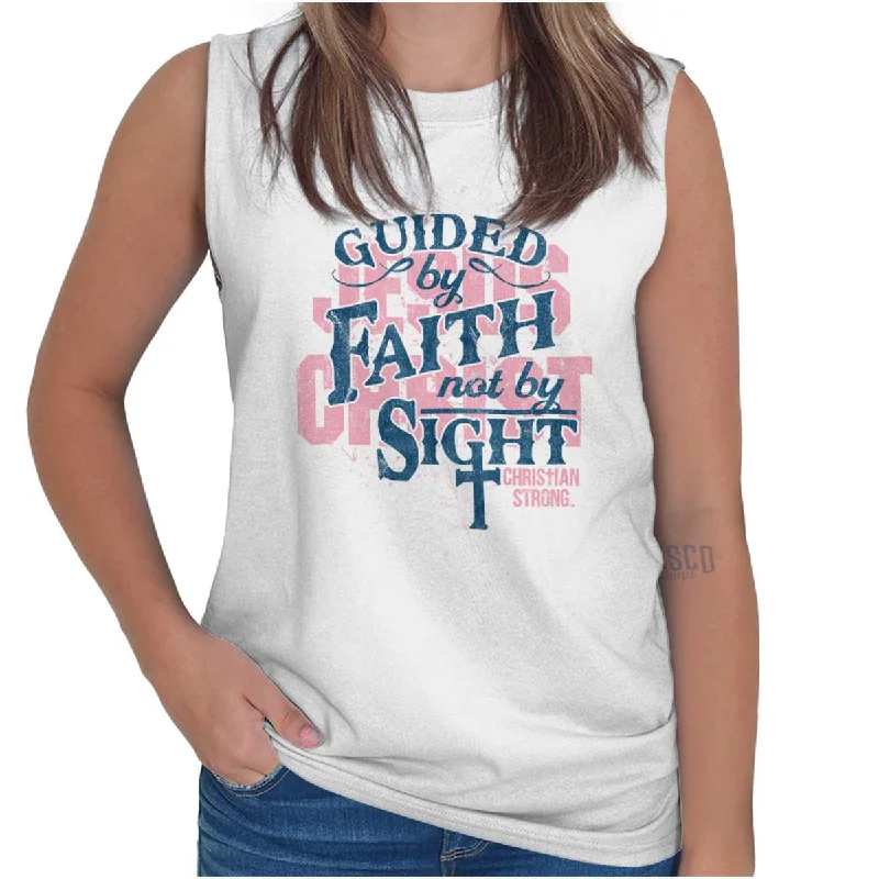  High-Fashion Women's ClothingGuided by Faith Sleeveless T-Shirt