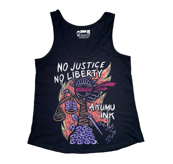  Women's Formal Event AttireNO Justice NO Liberty Women Tanktop