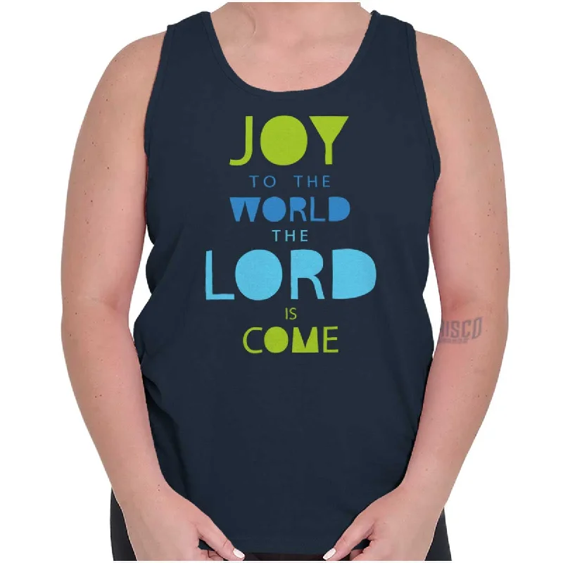  Women's Charming Outfit For EventsJoy To The World Tank Top