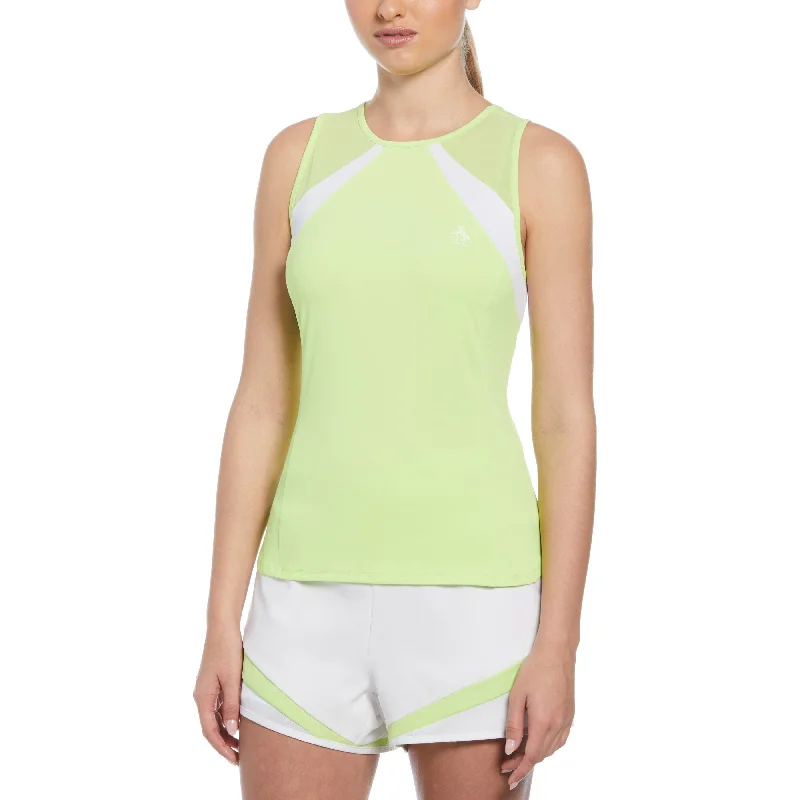  Elegant Clothing For WomenWomen's Color Block Tennis Tank Top