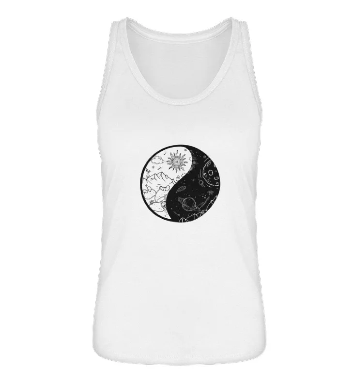  Women's Evening GarmentsYin Yang 100% Bio Tank Top