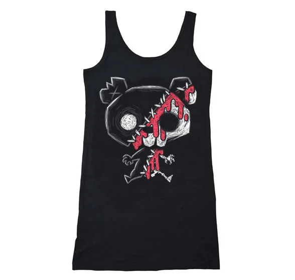  Women's Travel Outfit SetMy Bloody Bear Long Tanktop