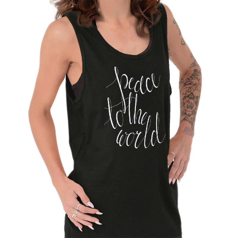  Luxury Fashion DiscountsPeace To The World Tank Top