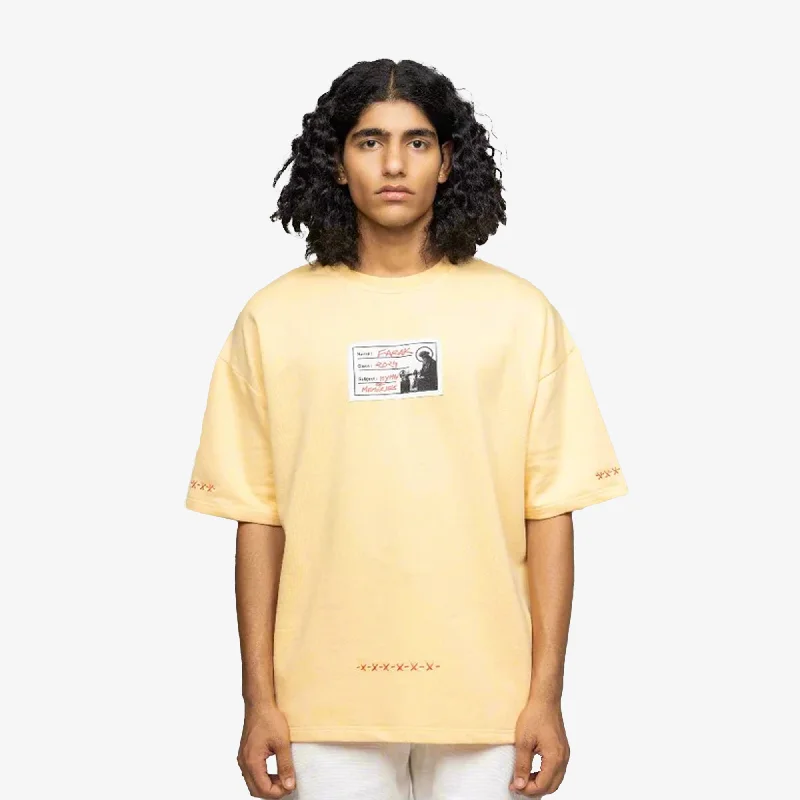  Classic Women's ApparelF A R A K | CALL OF FICTION 2.0 T-SHIRT { BEIGE/BEIGE