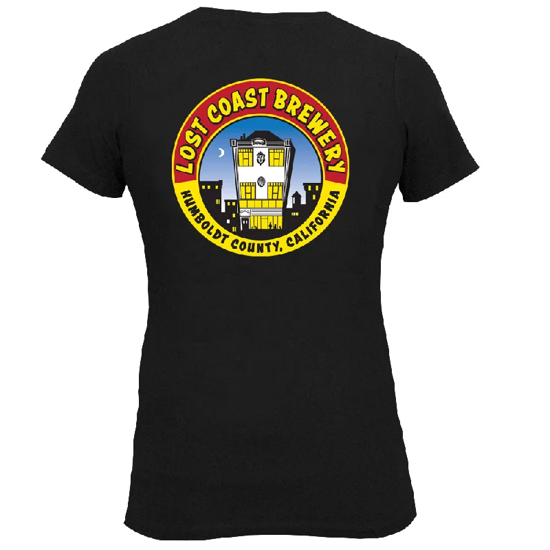  Fashionable Women's Casual ApparelLost Coast Brewery Throwback Women's V-Neck