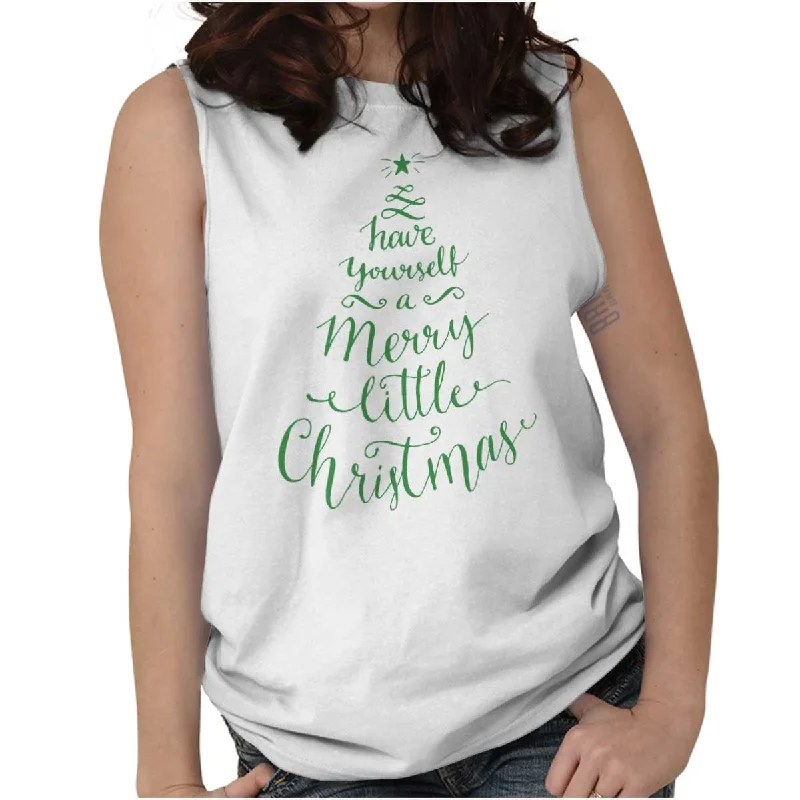  Modish Fashion DiscountsMerry Little Christmas Sleeveless T-Shirt