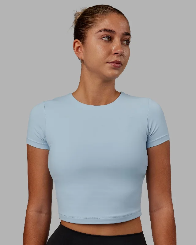  Timeless Elegance SaleStaple Cropped Tee - Glacial Blue