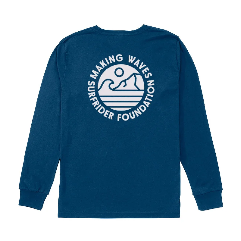  Discover NowMaking Waves Navy Long Sleeve Tee