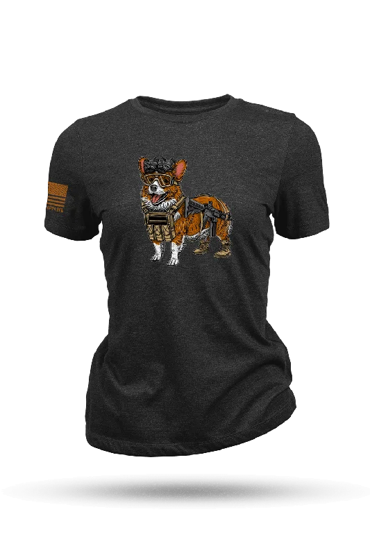  Shop SalesTactical Corgi - Women's T-Shirt