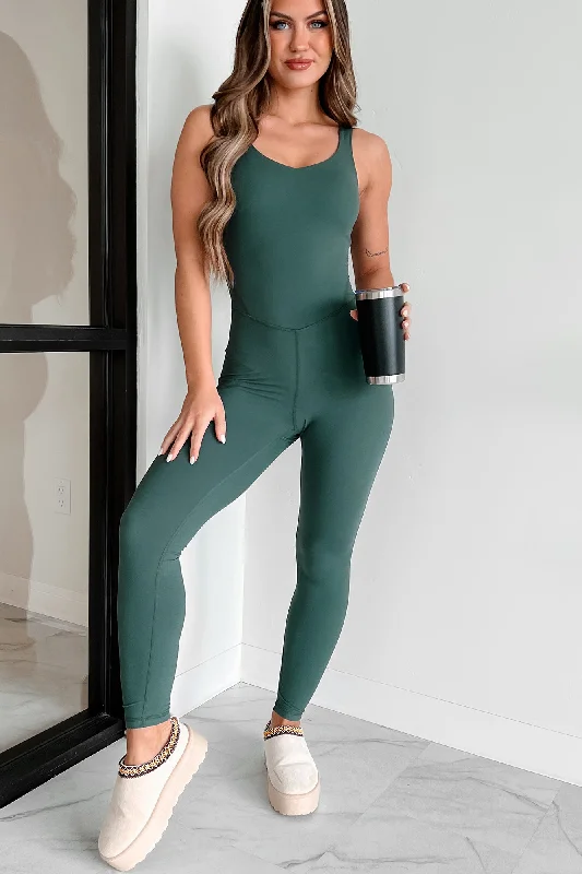  Unleash Your Trend Driven StyleMade For Movement Active Jumpsuit (Smoked Spruce)