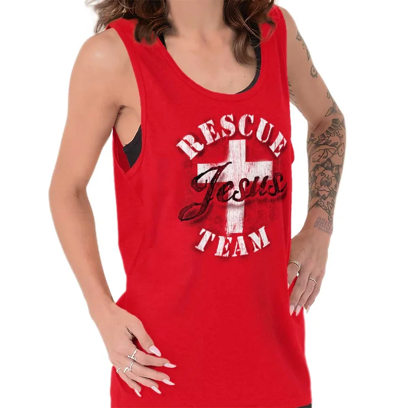  Women's Outerwear ApparelRescue Team Tank Top