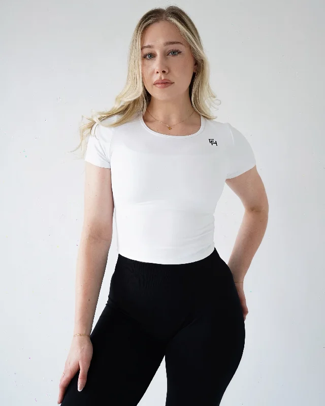  Women's Office OutfitPerformance Tee - White