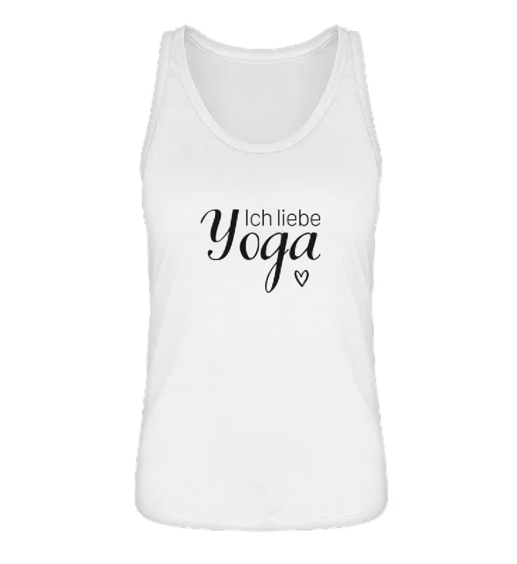  Women's Stylish Professional GarmentsIch liebe Yoga 100% Bio Tank Top