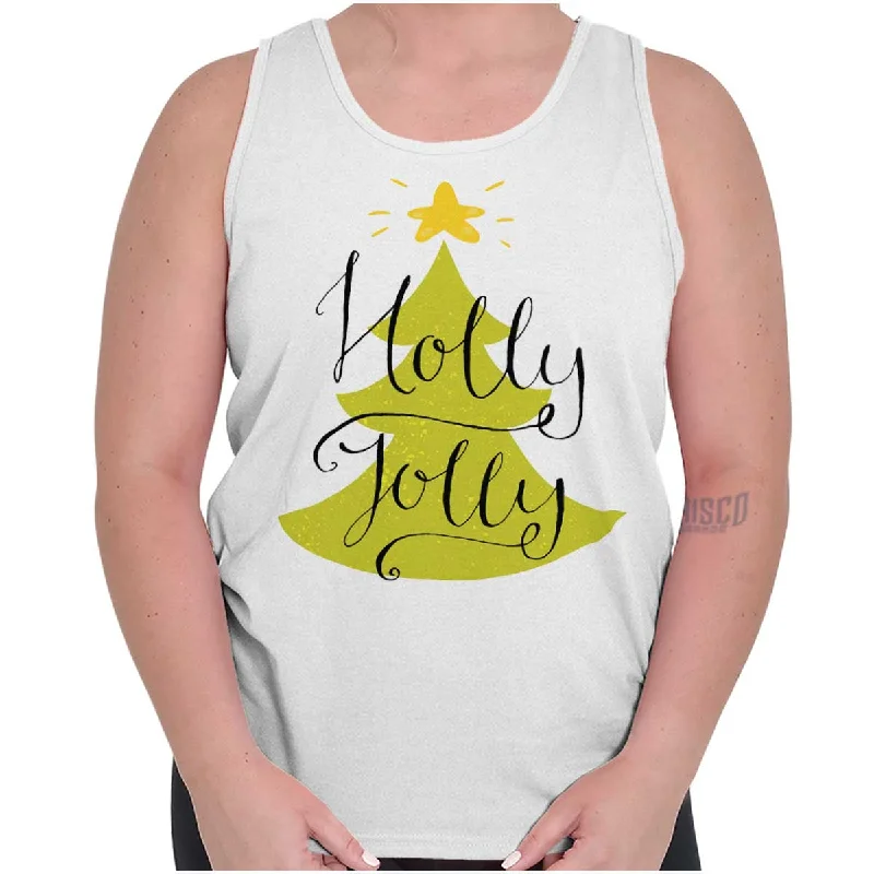  Women's Elegant OutfitHolly Jolly Tank Top