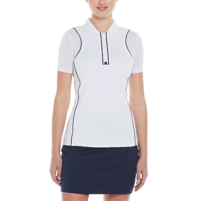  Casual Clothes For WomenWomen's Front Zip Golf Top