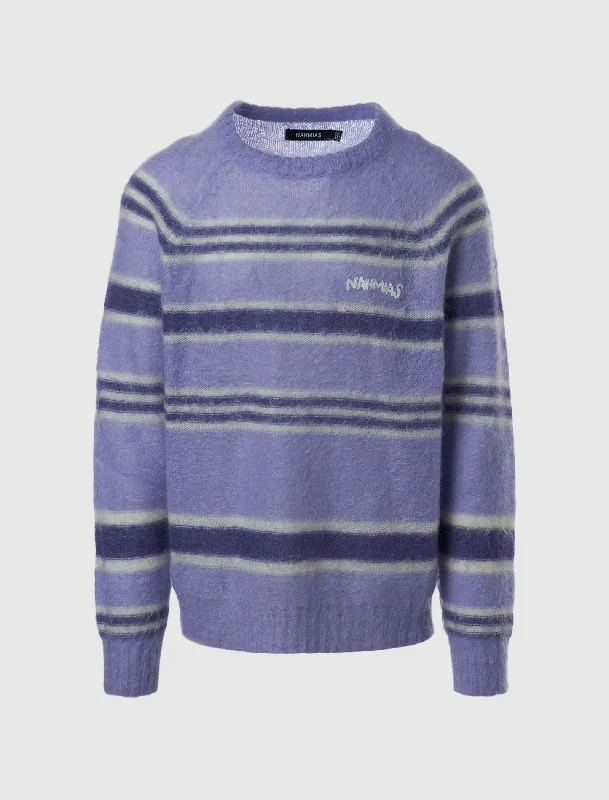  Minimalist Fashion SaleSTRIPED KNIT CREWNECK