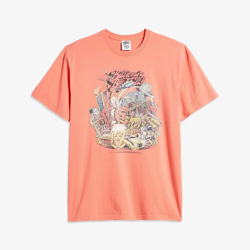  Casual Clothing For WomenBILLIONAIRE BOYS CLUB | BB FLOATING CITY SS TEE { PORCELAIN ROSE