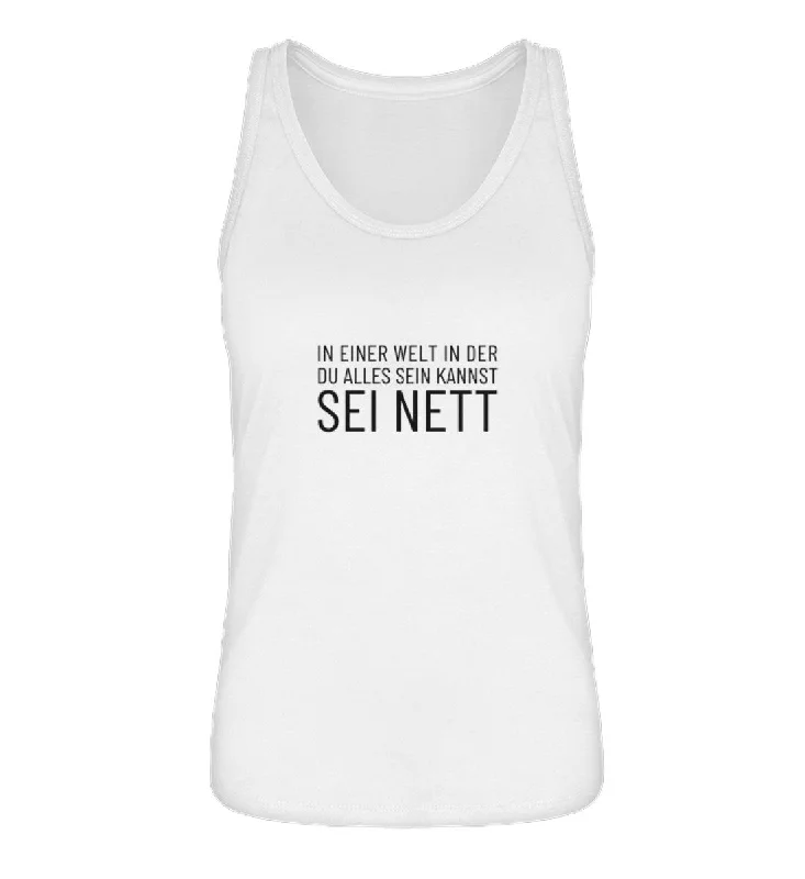  Chic Women's AttireSei nett 100% Bio Tank Top