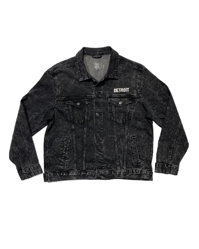  Women's Vacation Outfit SetInk Detroit Jean Jacket - Black