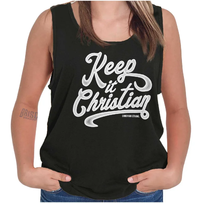  Women's Classic AttireKeeping It Christian Tank Top