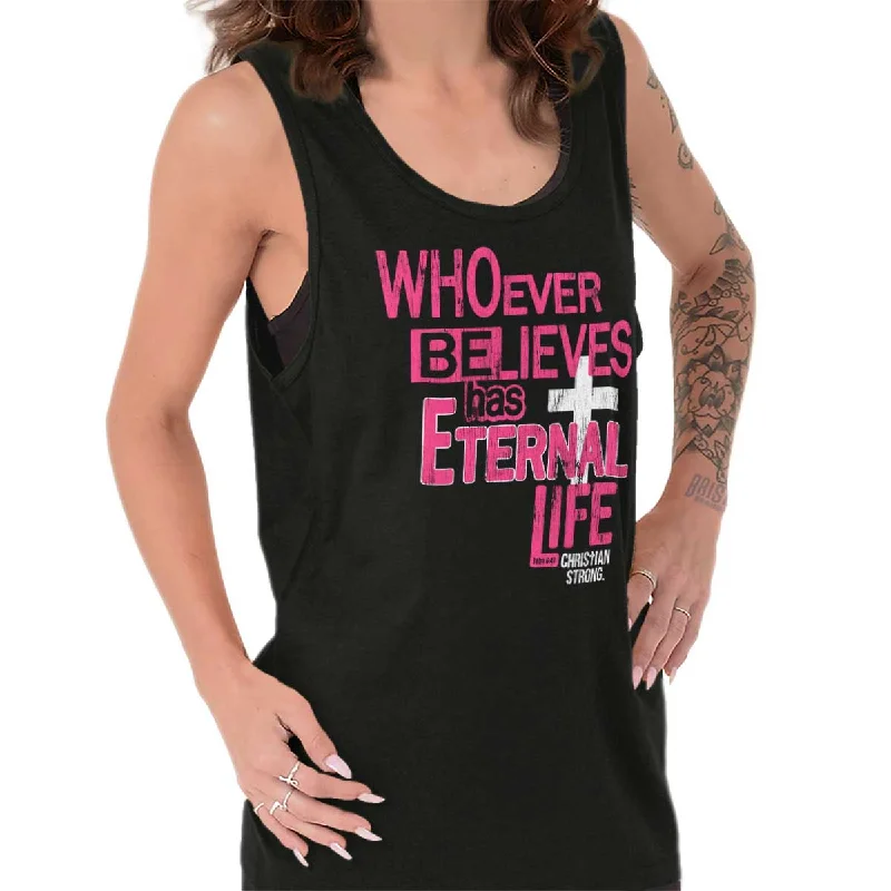  Women's Chic Outerwear GarmentsEternal Life Tank Top