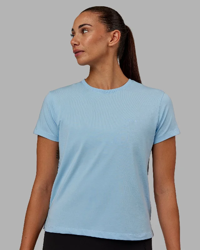  Casual Yet Chic SalesDeluxe PimaFLX Tee - Glacial Blue