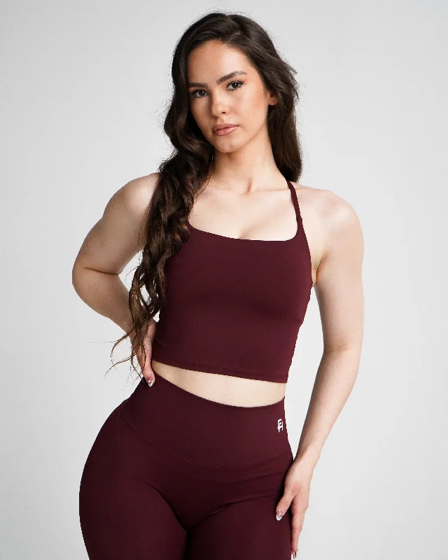  Plus-Size Women's GarmentsImpact Tank Top - Wine