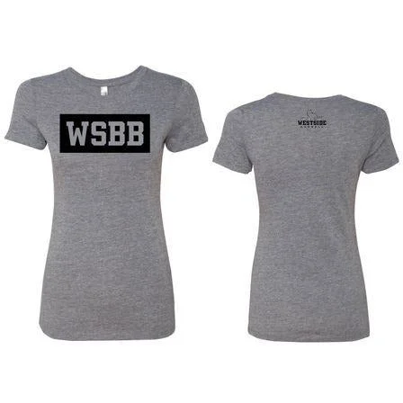  Fashion-Forward OffersWomen's WSBB™ Heather Grey Triblend T