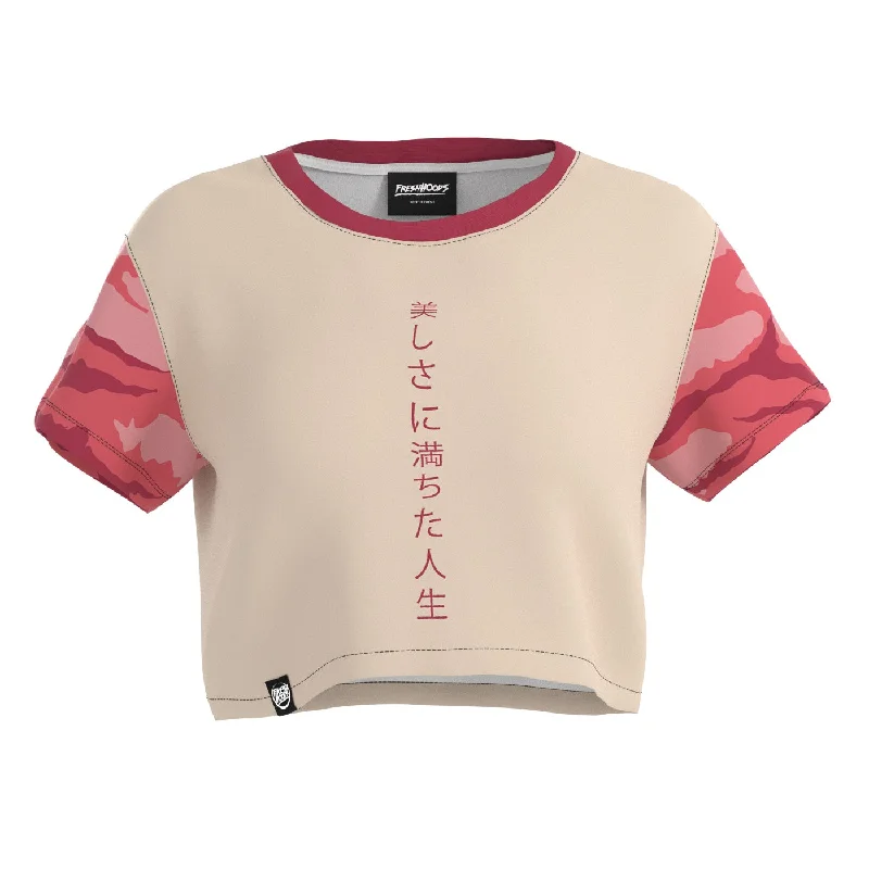  Women's Clothes And Apparel SetsSakura Blossom Crop Top