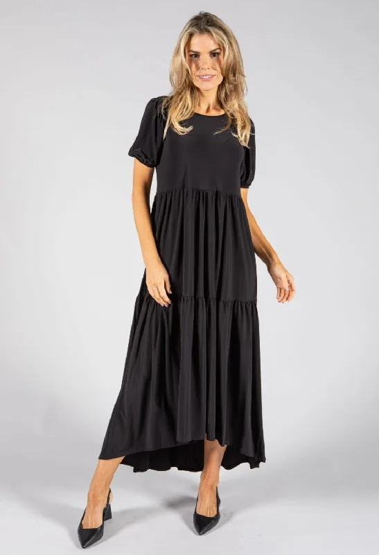  You'Ll Love Us BecauseTiered Hem Midi Dress