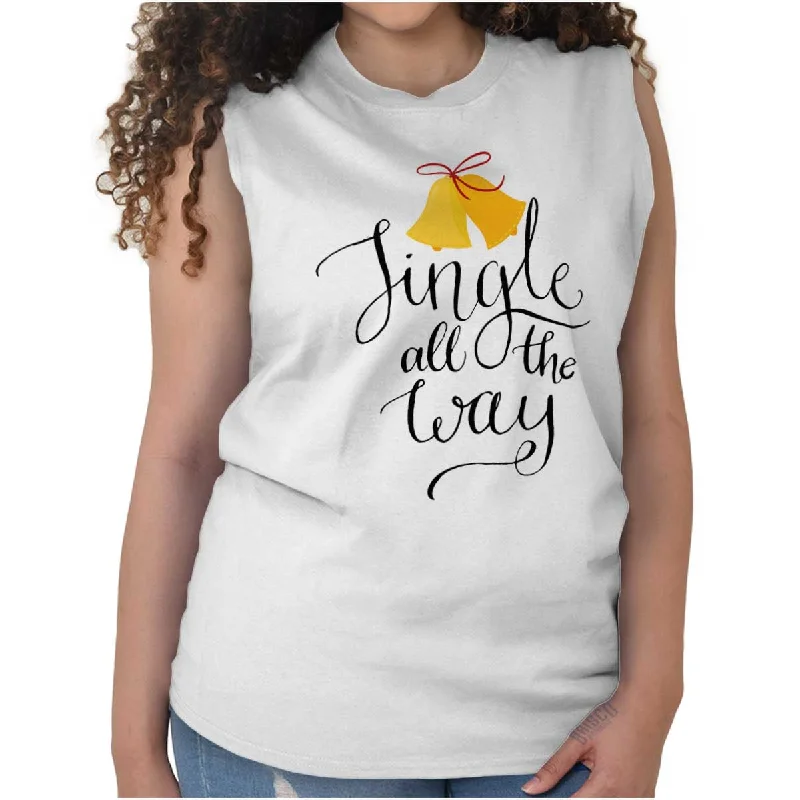  Street Style DiscountsJingle All The Way Sleeveless T-Shirt