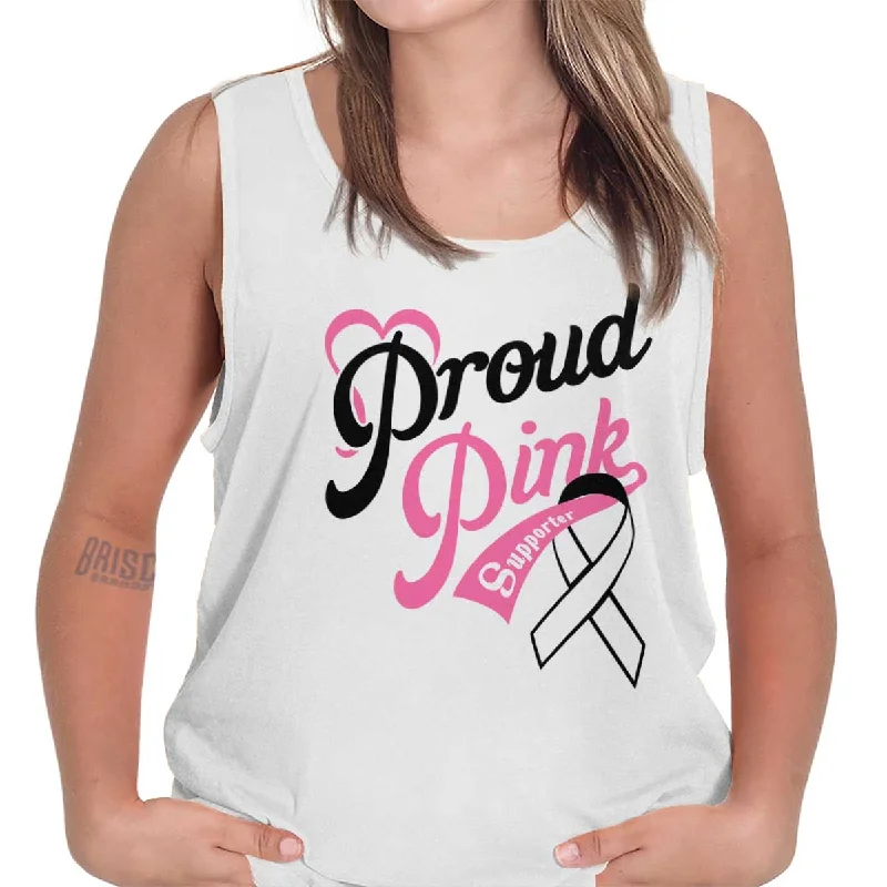  Women's Vacation GarmentsBreast Cancer Awareness Tank Top